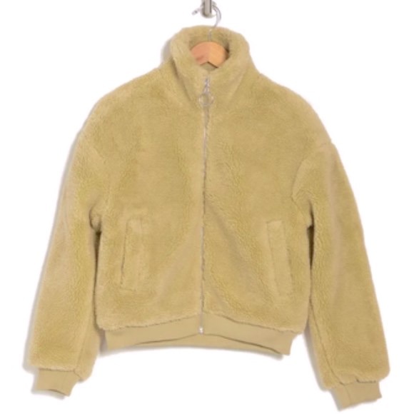 NWT  We Wore What Faux Shearling Bomber - Picture 10 of 12